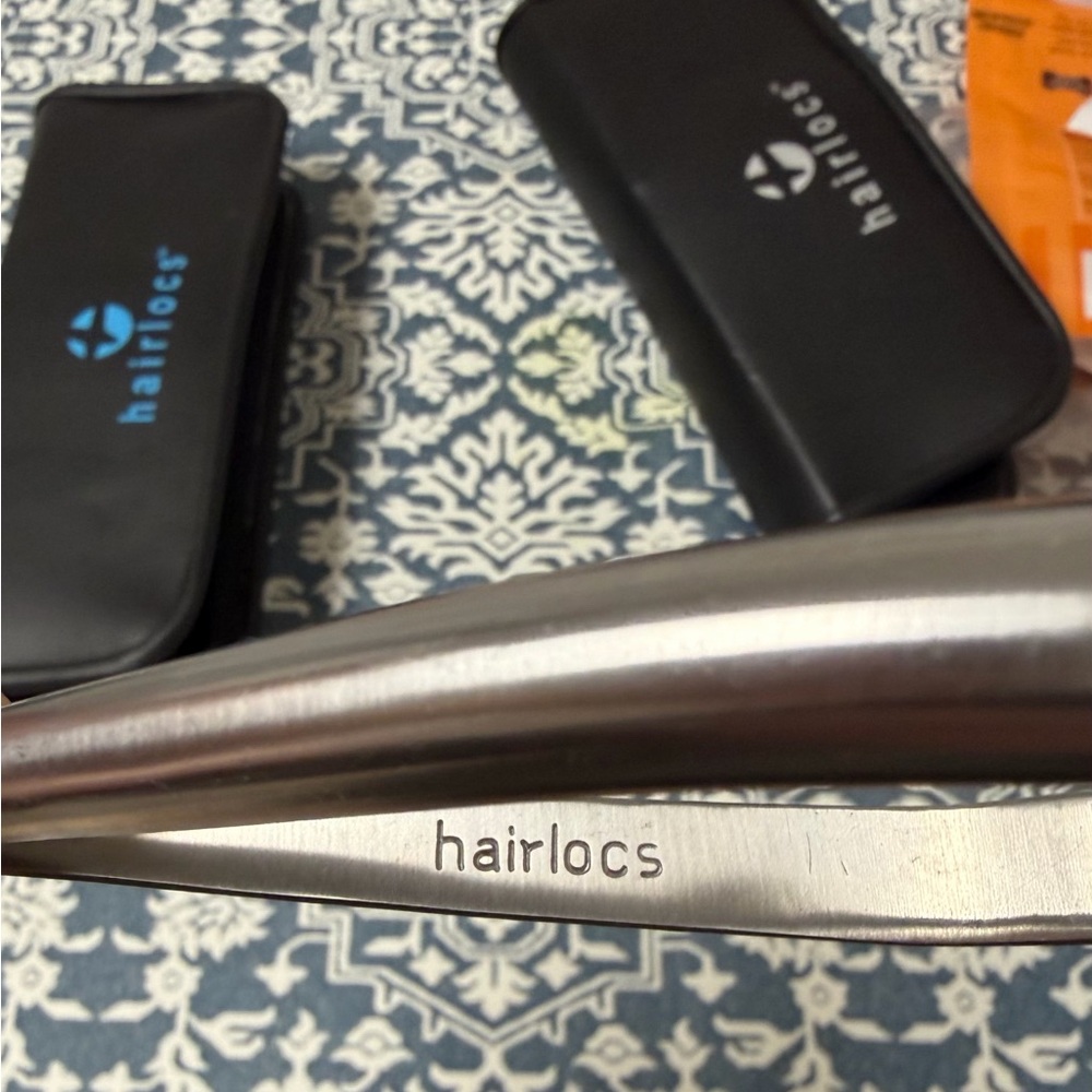 Original Hairlocs Hair Extension Tools- barely used excellent condition
